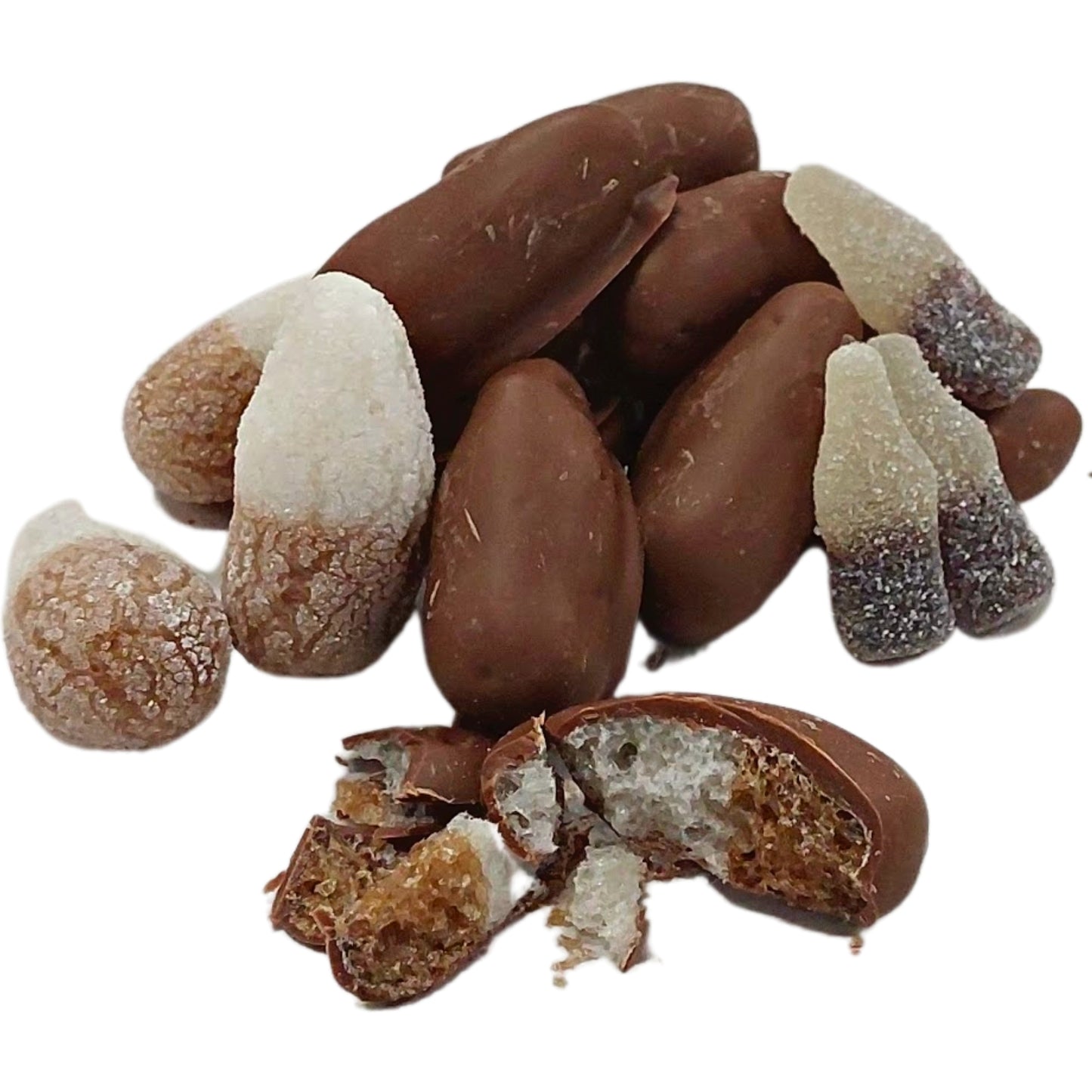 Frochies Sour Cola chocolate coated freeze dried candy lollies
