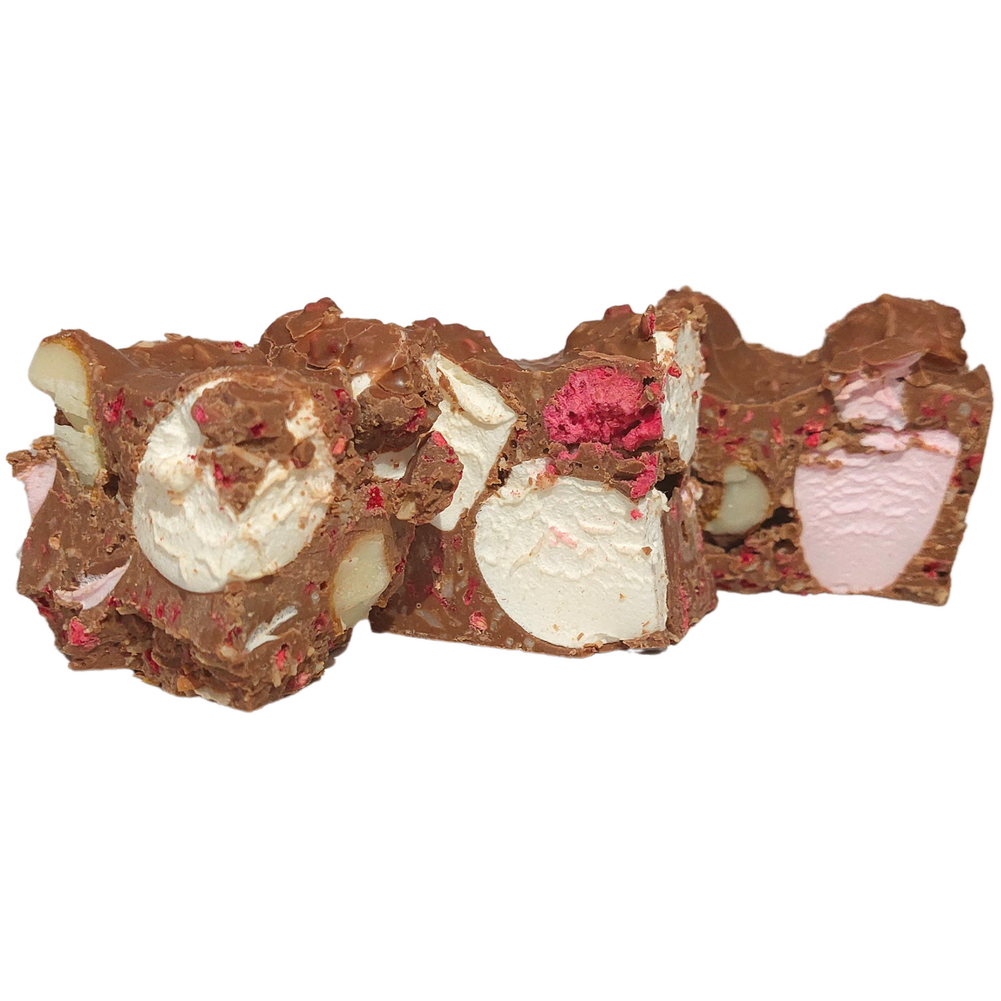 Rocky Road Raspberry and Macadamia Milk 125g