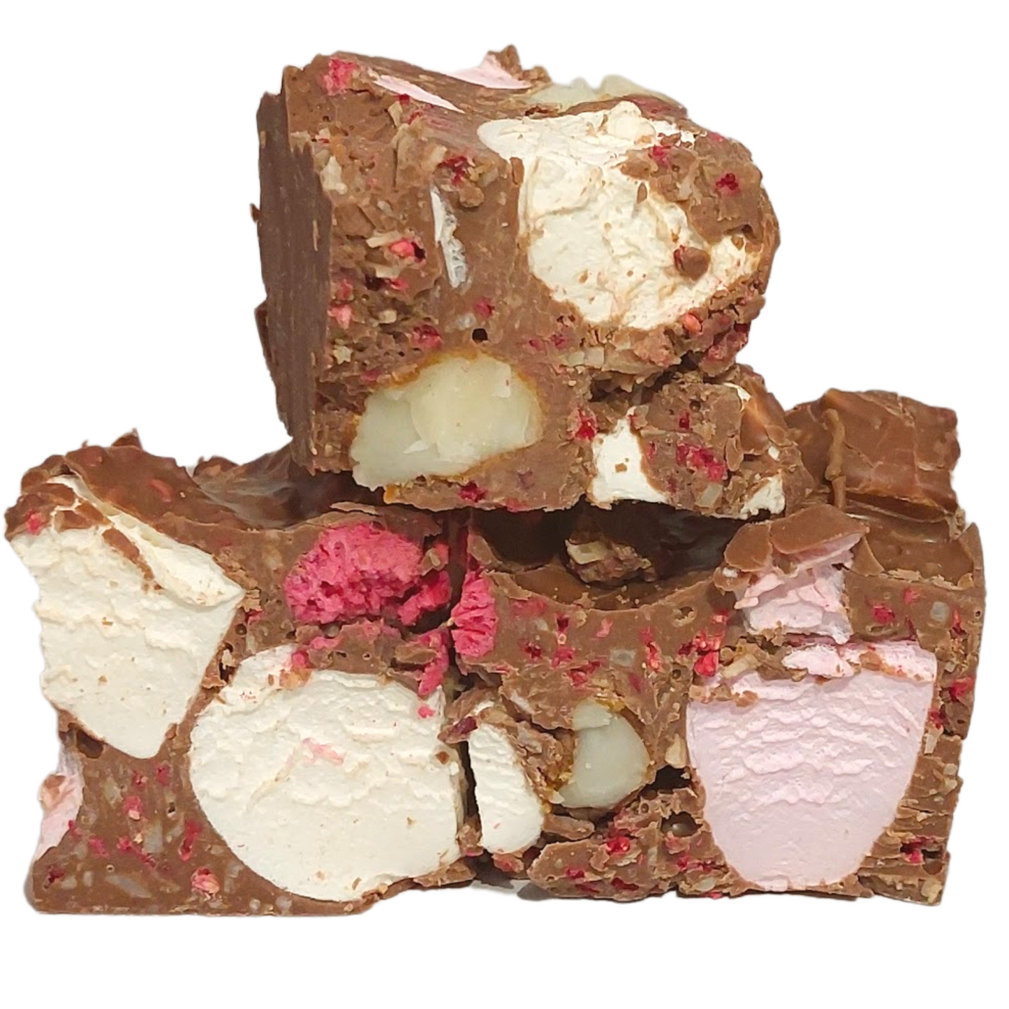 Rocky Road Raspberry and Macadamia Milk 125g