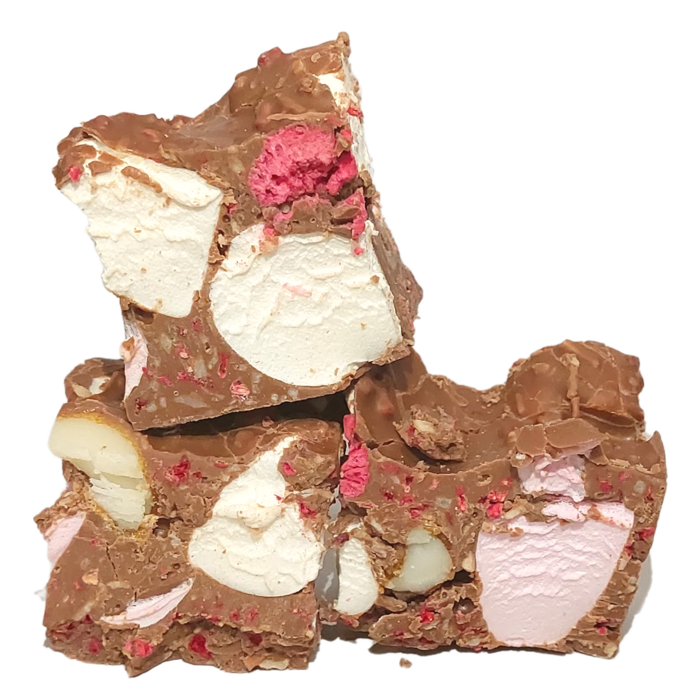Rocky Road Raspberry and Macadamia Milk 125g