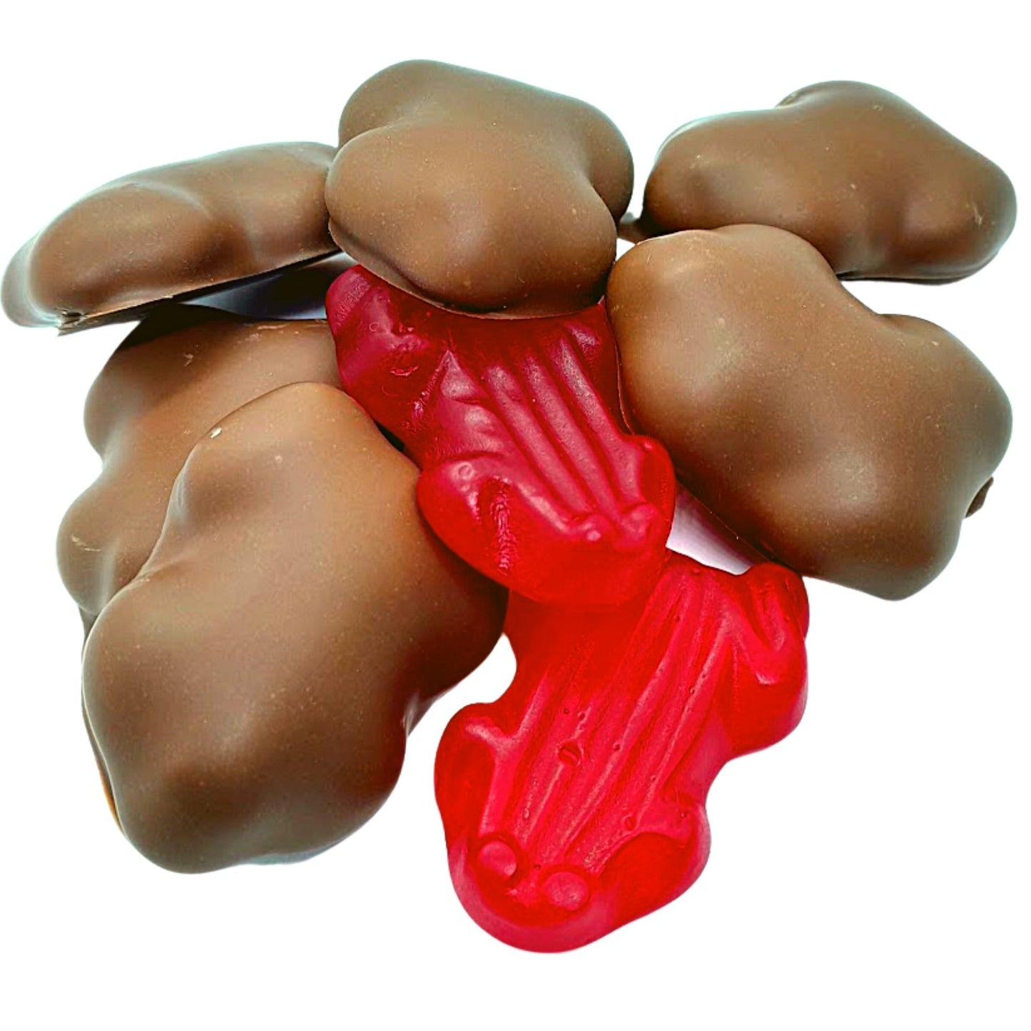 Milk Chocolate Coated Red Frogs 150g