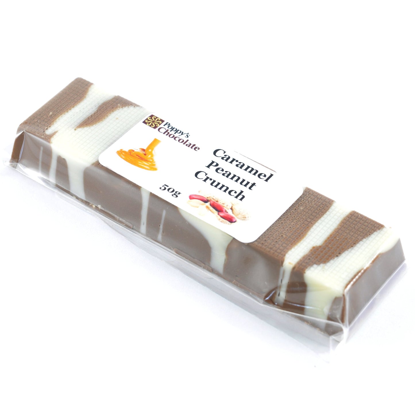 Caramel Peanut Crunch Bar 50g 12/box