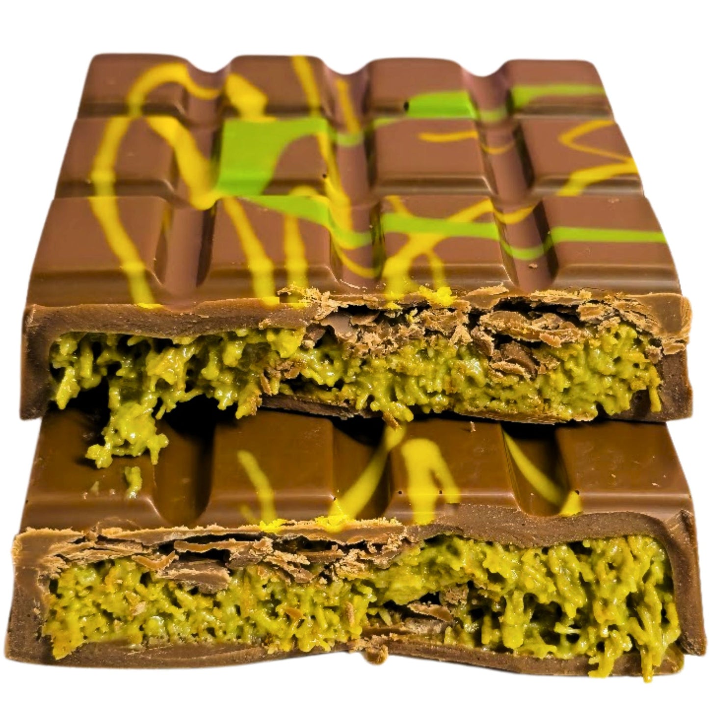Pistachio Knafeh Bliss Block - Viral Dubai Chocolate Bar 200g