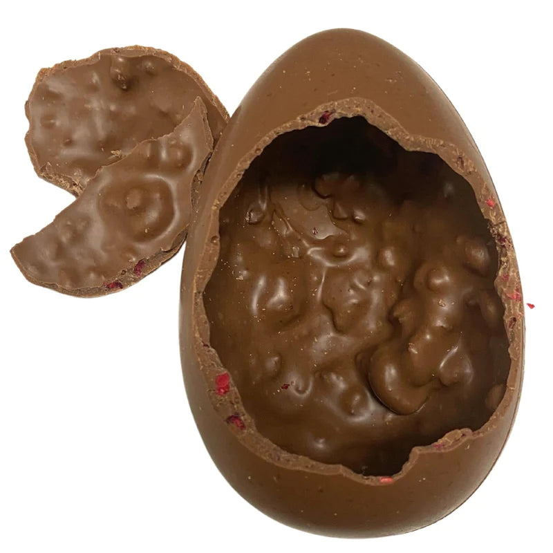 Deluxe Raspberry Milk Chocolate  Easter Egg