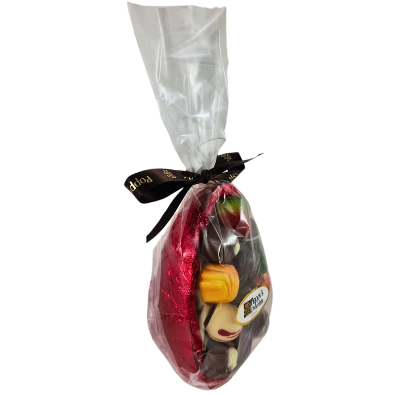 Milk Chocolate Easter Egg with 12 Gourmet Chocolates