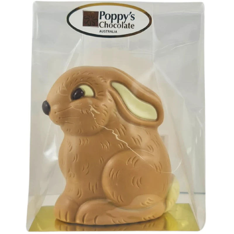 Caramel Chocolate Sitting Easter Bunny