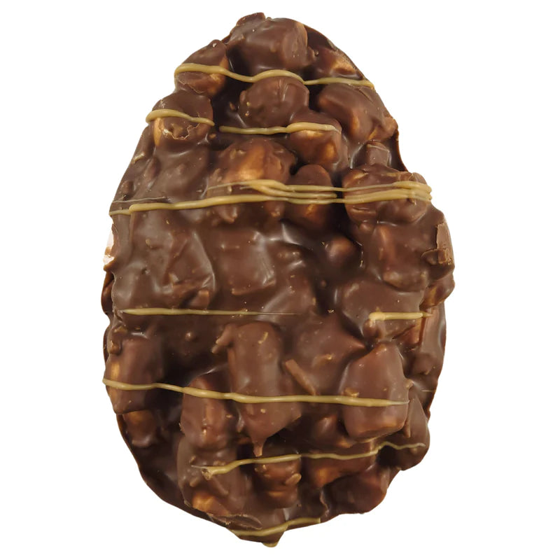 Rocky Road Easter Egg Milk Chocolate Cashew Turkish Delight