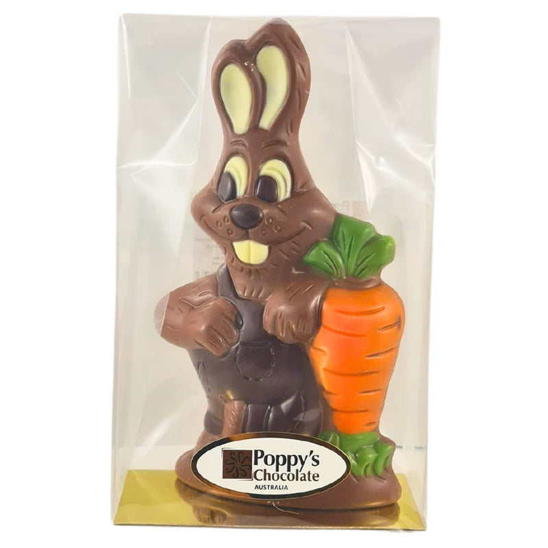 Milk chocolate Easter Bunny with Carrot