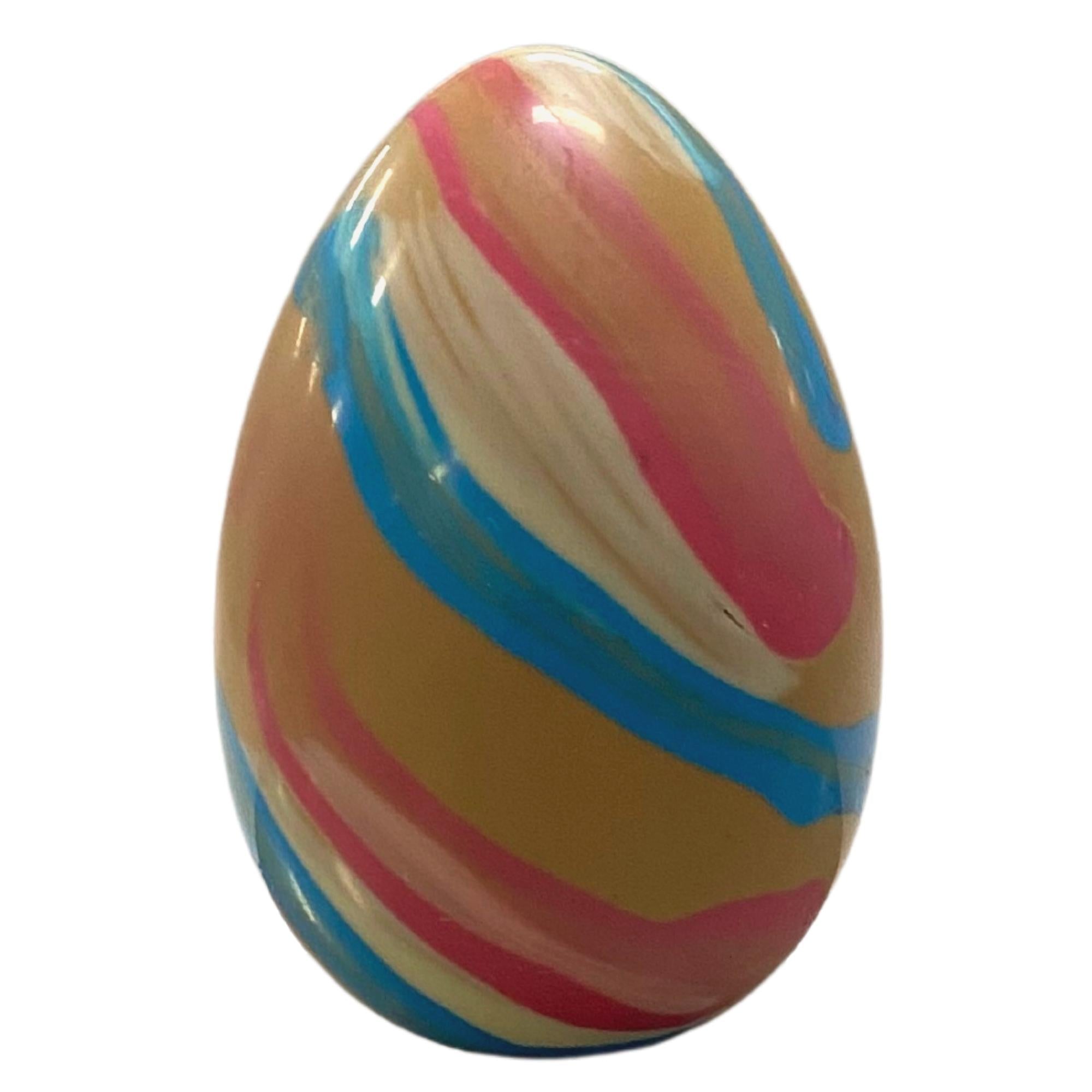 Deluxe Brushed Caramel Chocolate Easter Egg