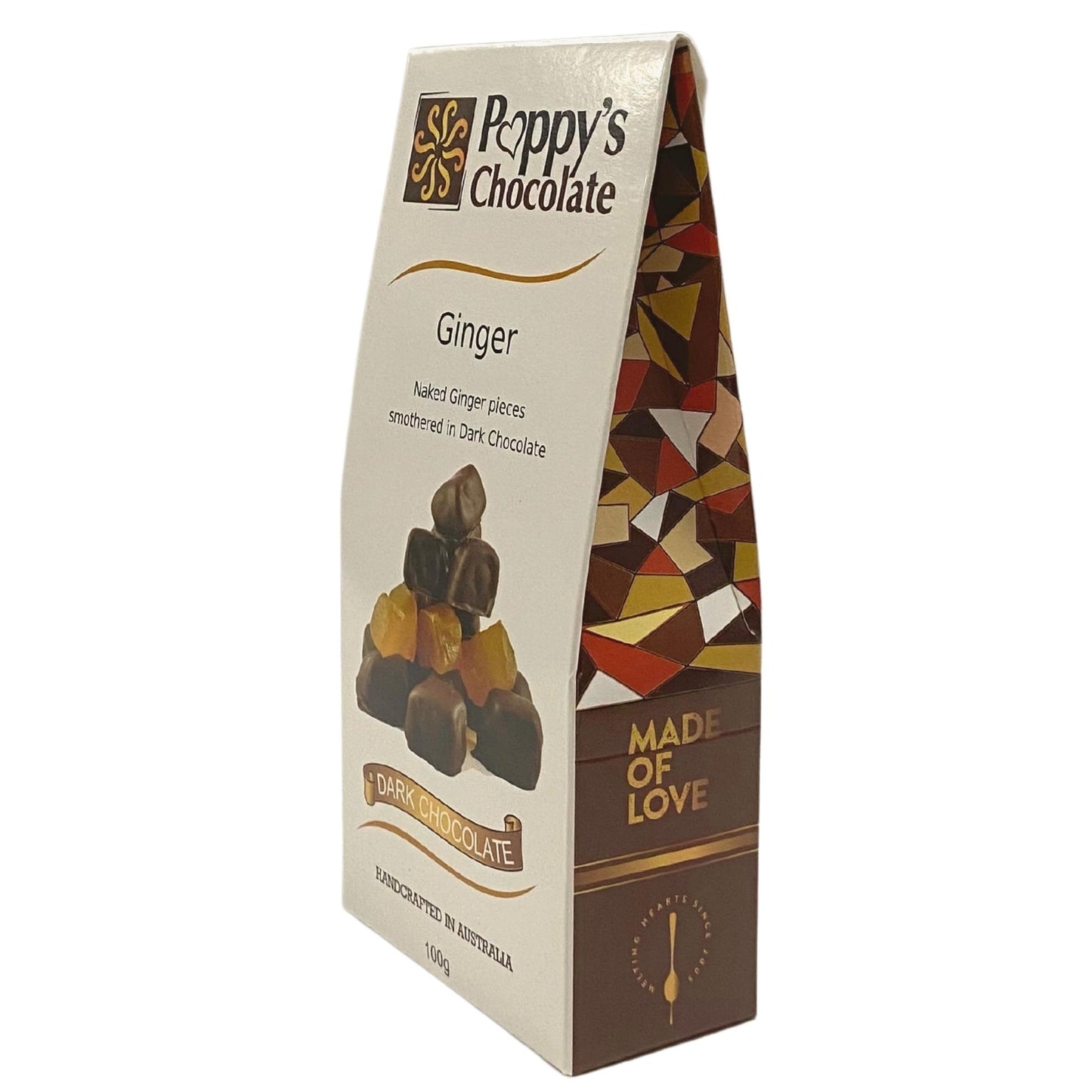 Dark Chocolate Coated Ginger 100g