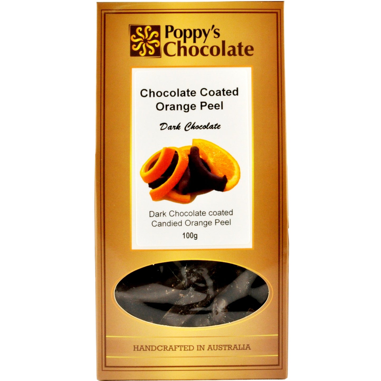 Dark Chocolate Coated Orange Peel 100g