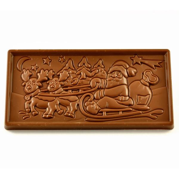Christmas Scene Bar - Milk Chocolate