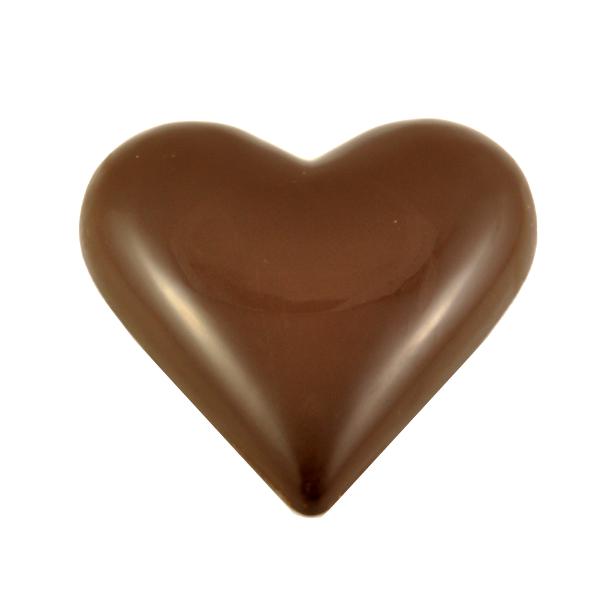 Heart Dark Chocolate Foiled 90g Qty 20