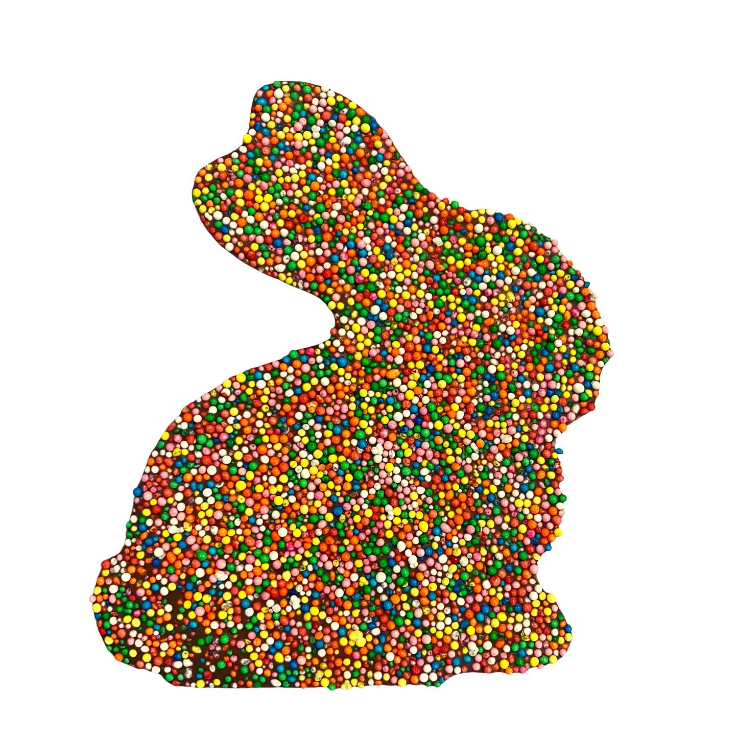 Milk Chocolate Fun Blocks Easter Bunny with Sprinkles