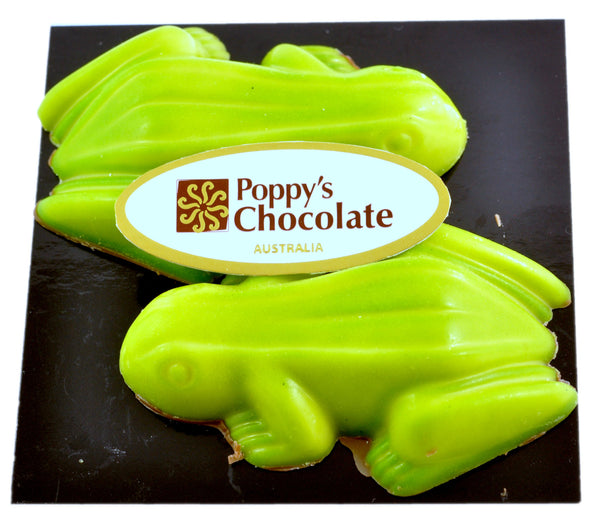 Frogs Peppermint filled Bulk 24/Box - Poppy's Chocolate Wholesale